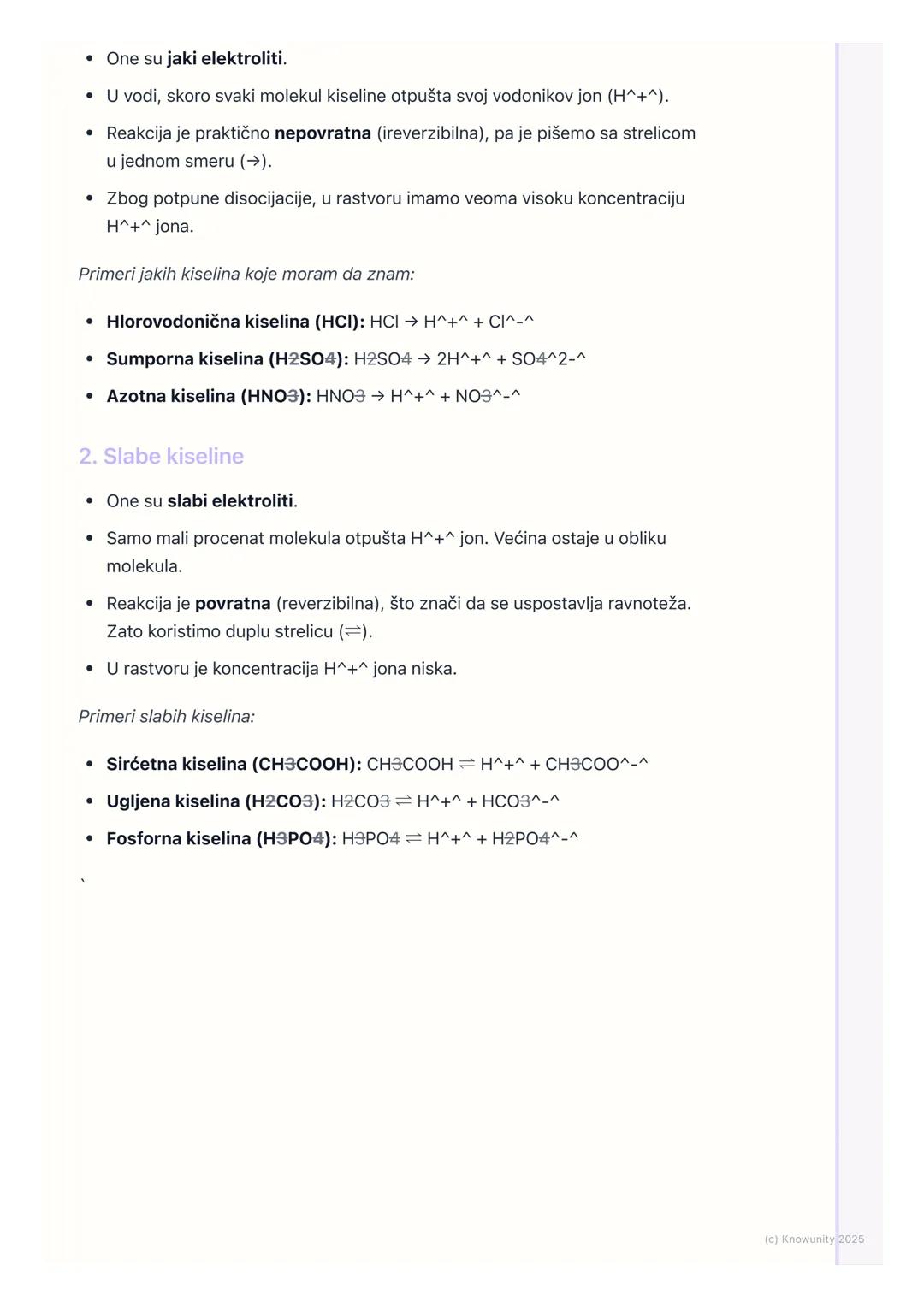 # Jačina kiselina i baza

Uvod u jačinu kiselina i baza

Nisu sve kiseline i baze iste. Na primer, hlorovodonična kiselina (HCI) u želucu
je