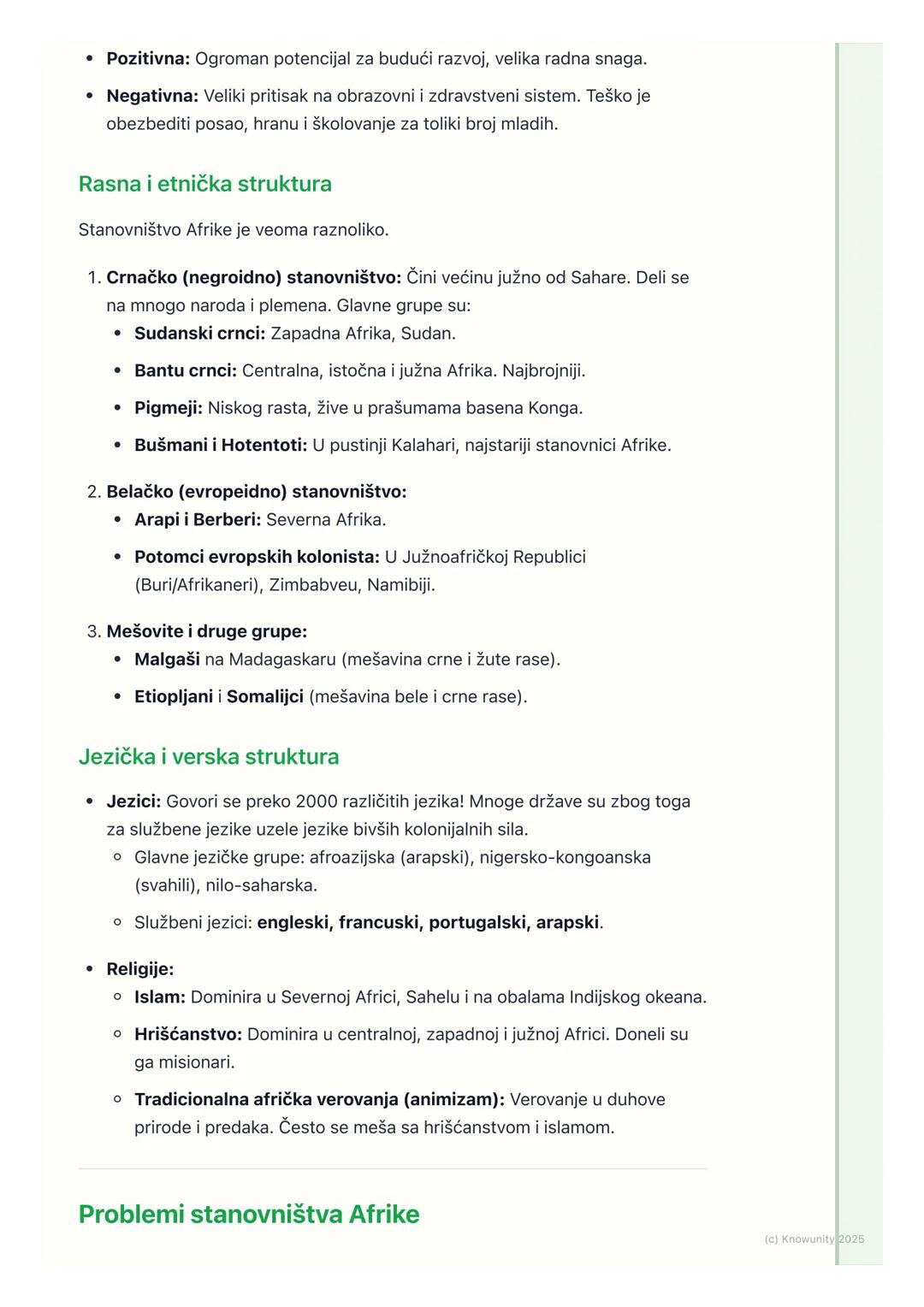 # Stanovništvo Afrike (broj, 
raspored, gustina, kretanje,
struktura)

Stanovništvo Afrike

Afrika je kontinent sa veoma brzim rastom broja 