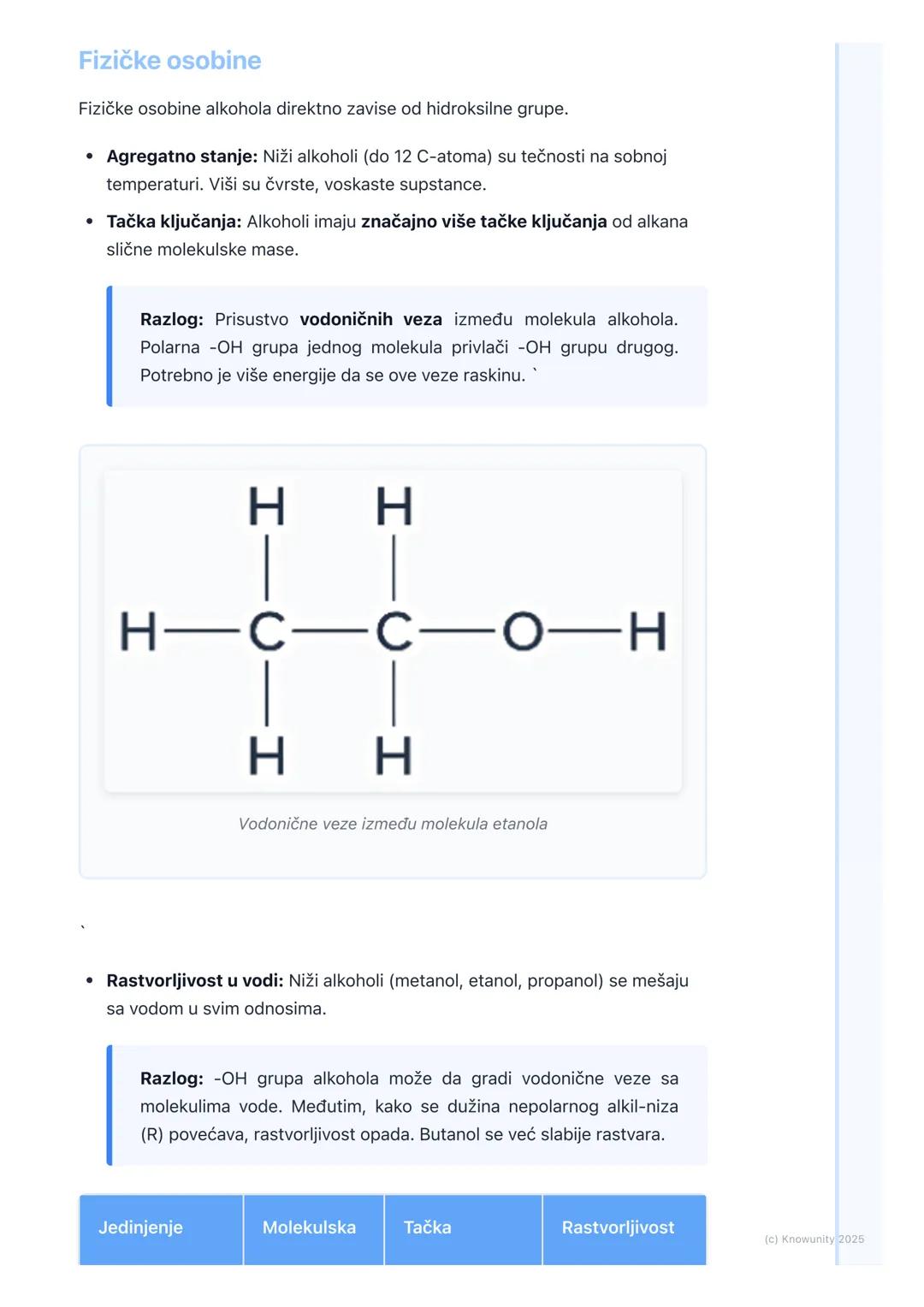 # Alkoholi

Uvod u alkohole

Alkoholi su organska jedinjenja koja sadrže jednu ili više hidroksilnih (-OH)
grupa vezanih za zasićen ugljenik