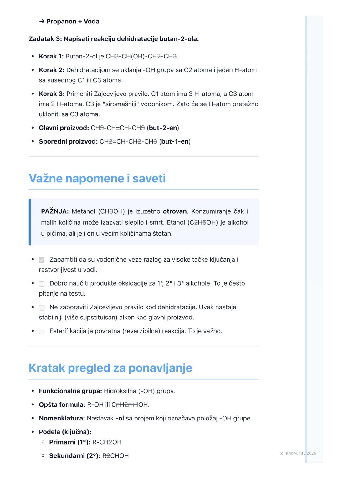 # Alkoholi

Uvod u alkohole

Alkoholi su organska jedinjenja koja sadrže jednu ili više hidroksilnih (-OH)
grupa vezanih za zasićen ugljenik