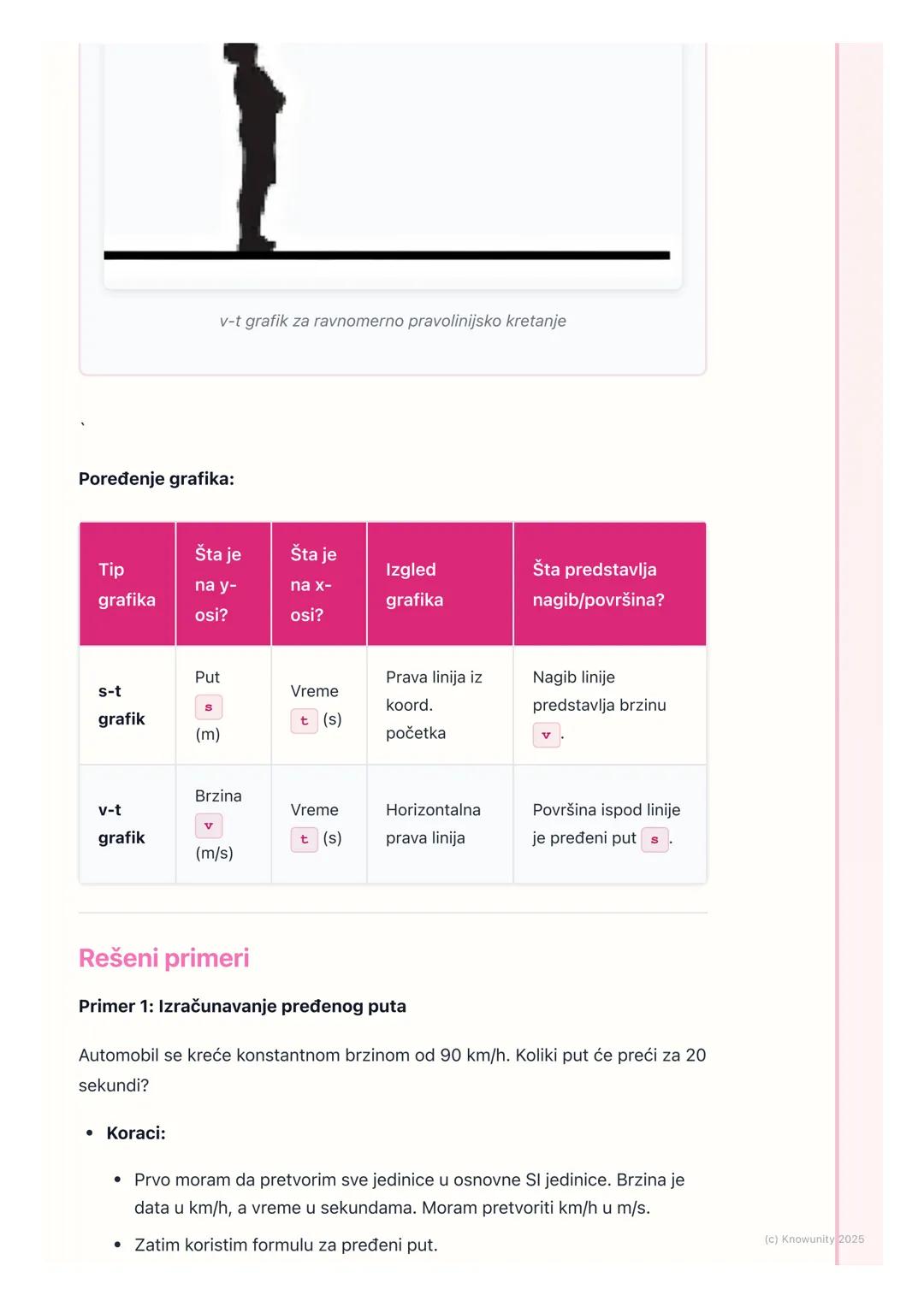 # Ravnomerno pravolinijsko
kretanje

Uvod u ravnomerno pravolinijsko kretanje

Ovo je najjednostavniji oblik kretanja. Telo se kreće ravnome