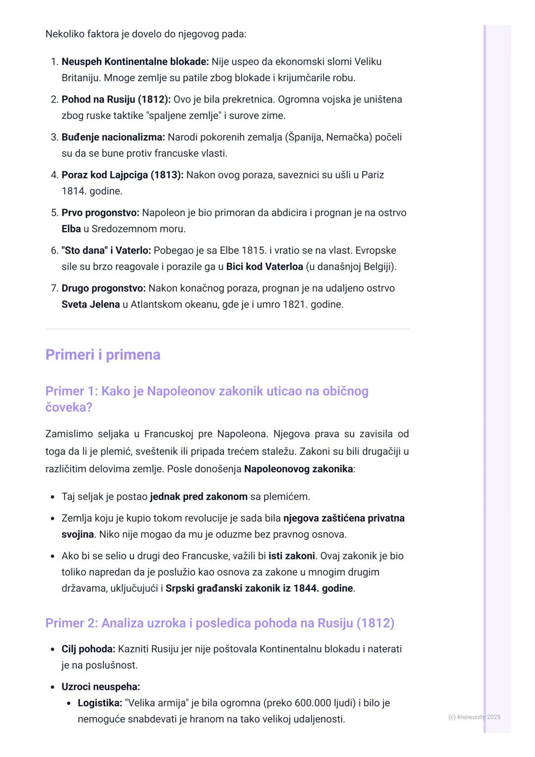 # Napoleonovo doba

Uvod u Napoleonovo doba

Napoleon Bonaparte je bio jedna od najvažnijih ličnosti u istoriji. On je bio
vojskovođa i vlad