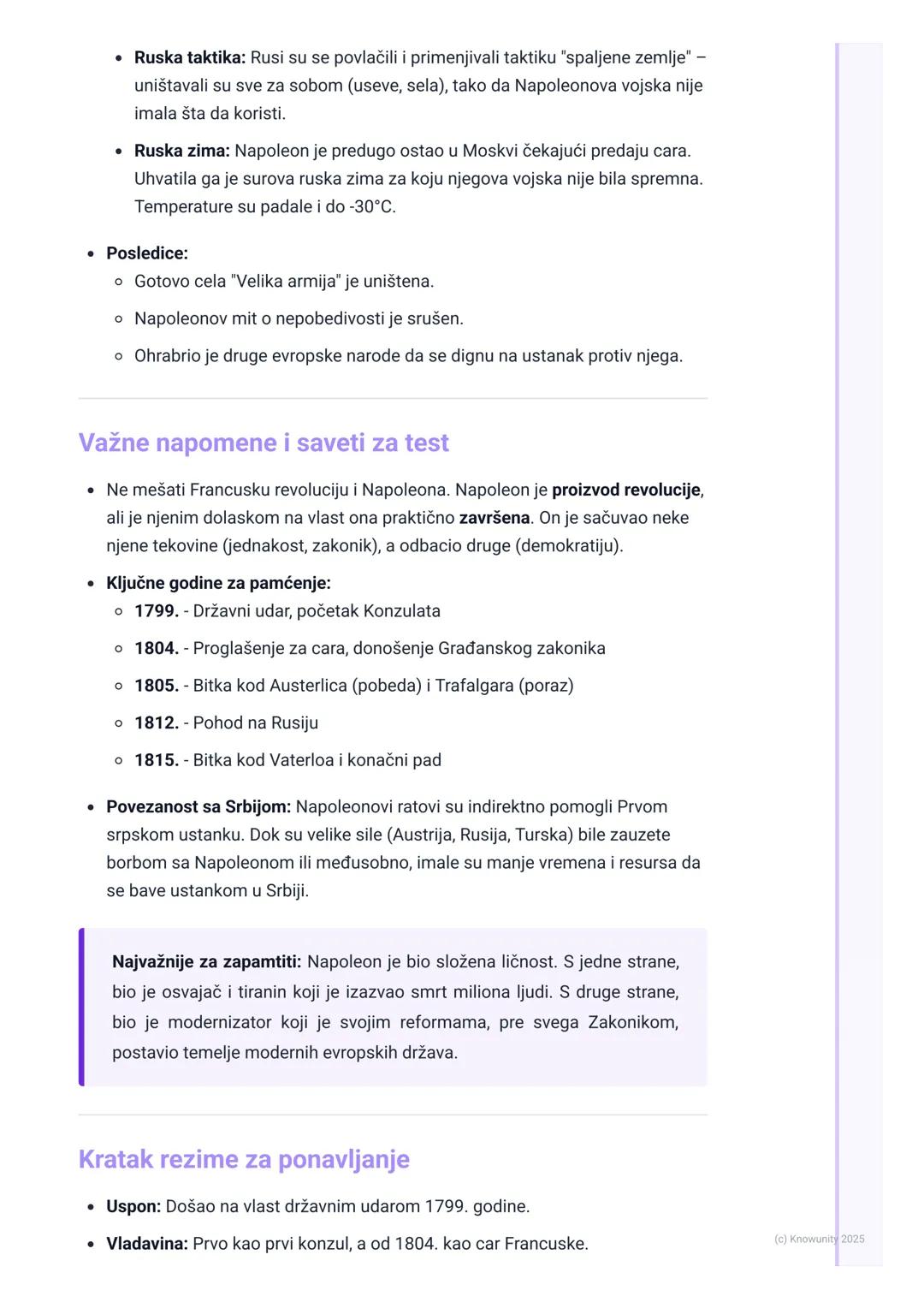 # Napoleonovo doba

Uvod u Napoleonovo doba

Napoleon Bonaparte je bio jedna od najvažnijih ličnosti u istoriji. On je bio
vojskovođa i vlad