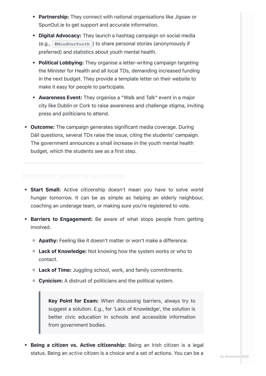 # Civic Engagement and Active
Citizenship

An introduction to civic engagement

Civic engagement is basically about being an active particip