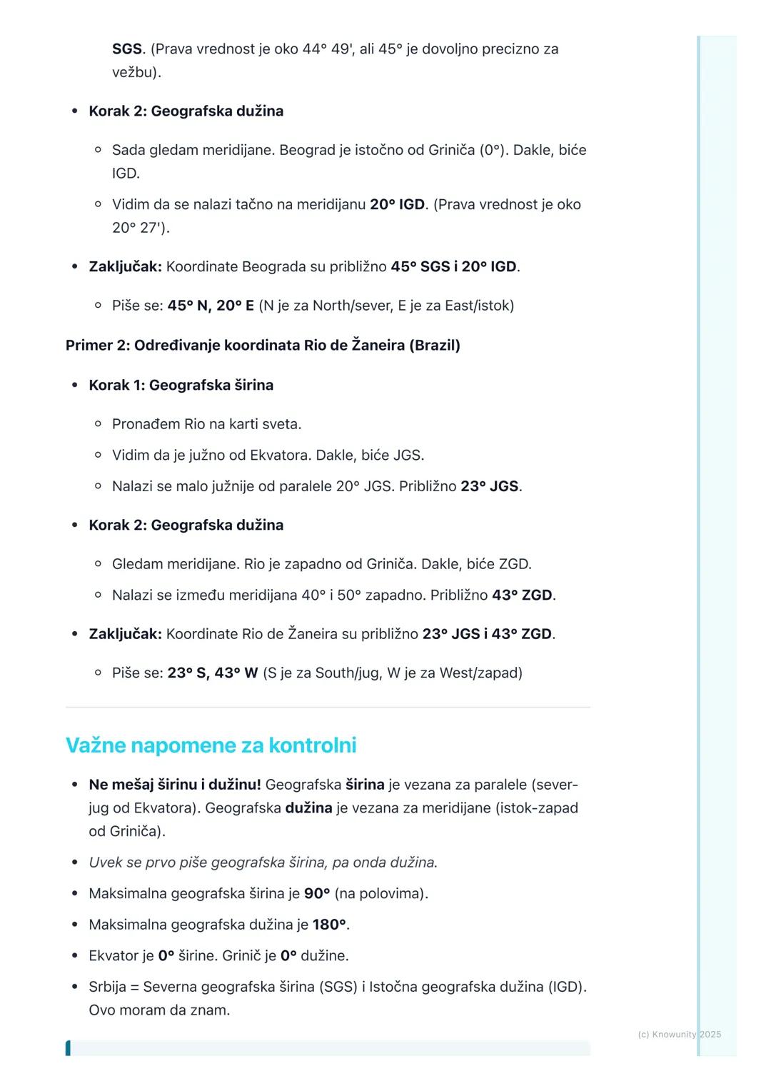 # Geografska mreža i koordinate

Geografska mreža - uvod

Geografska mreža je sistem zamišljenih linija na Zemlji koje nam pomažu da
odredim