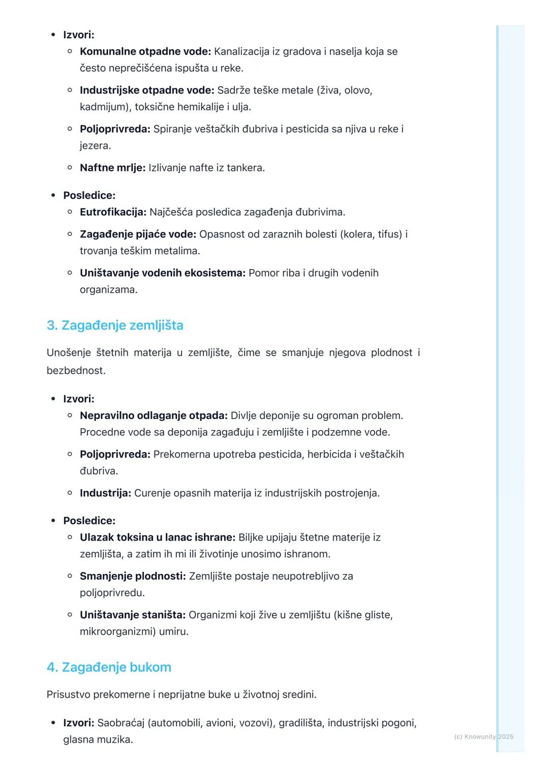 # Zagađenje životne sredine

Uvod u zagađenje životne sredine

Zagađenje životne sredine je unošenje štetnih materija, koje se nazivaju
zaga