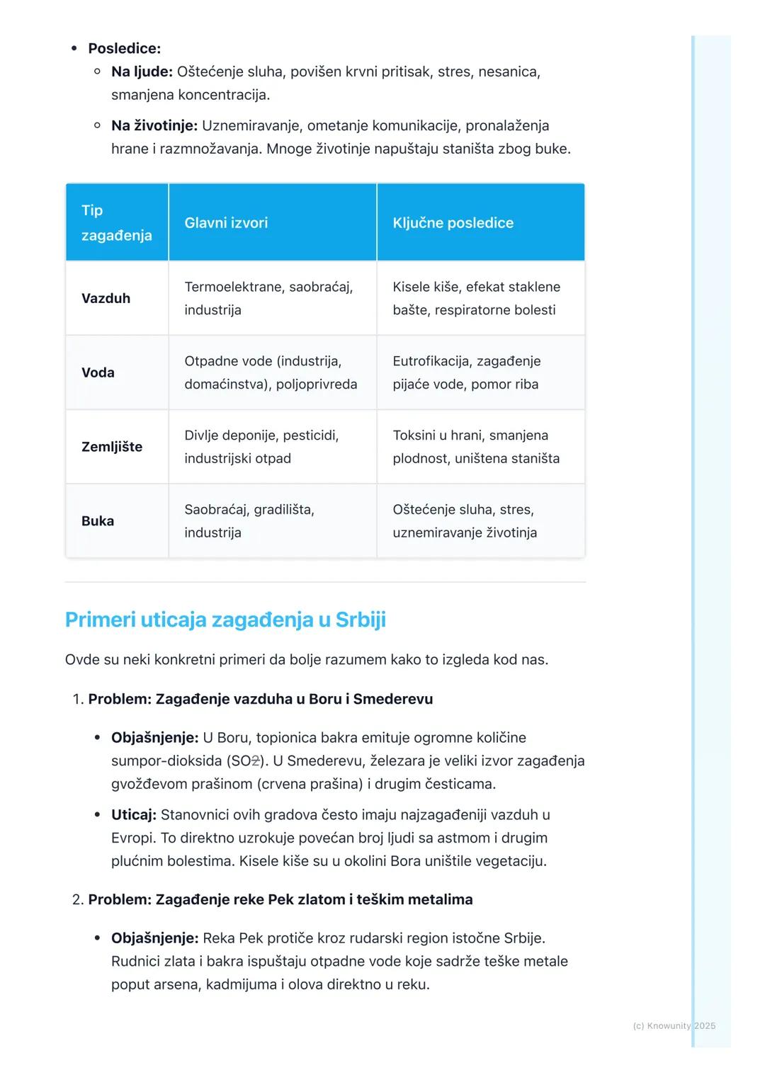 # Zagađenje životne sredine

Uvod u zagađenje životne sredine

Zagađenje životne sredine je unošenje štetnih materija, koje se nazivaju
zaga