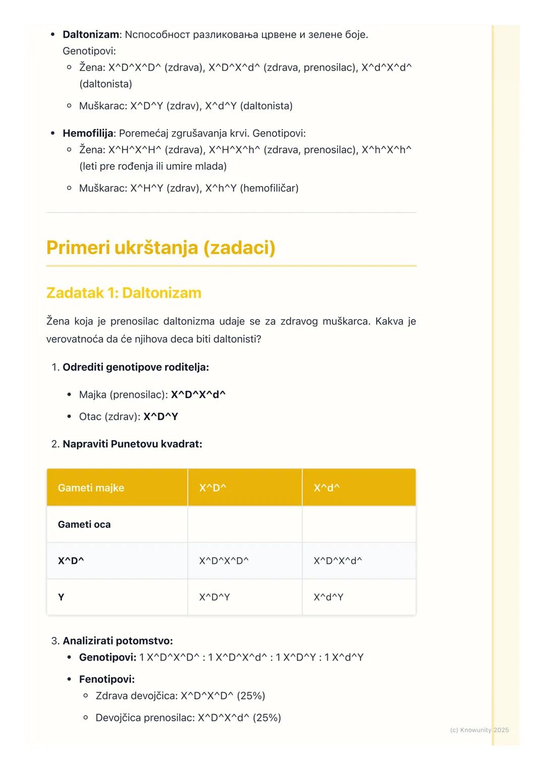 # Nasleđivanje pola i polno
vezane osobine

Uvod u nasleđivanje pola

Određivanje pola je fundamentalni biološki proces. Genetički mehanizmi