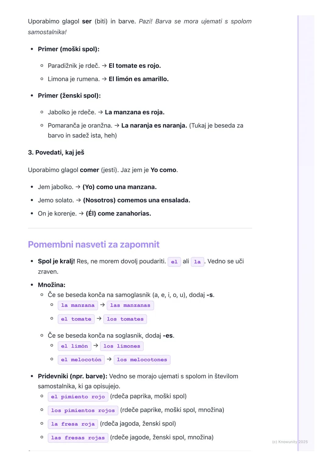# Sadje in zelenjava

Uvod v sadje in zelenjavo

To so besede za sadje in zelenjavo v španščini. Zelo je pomembno, da jih
znamo, da lahko po