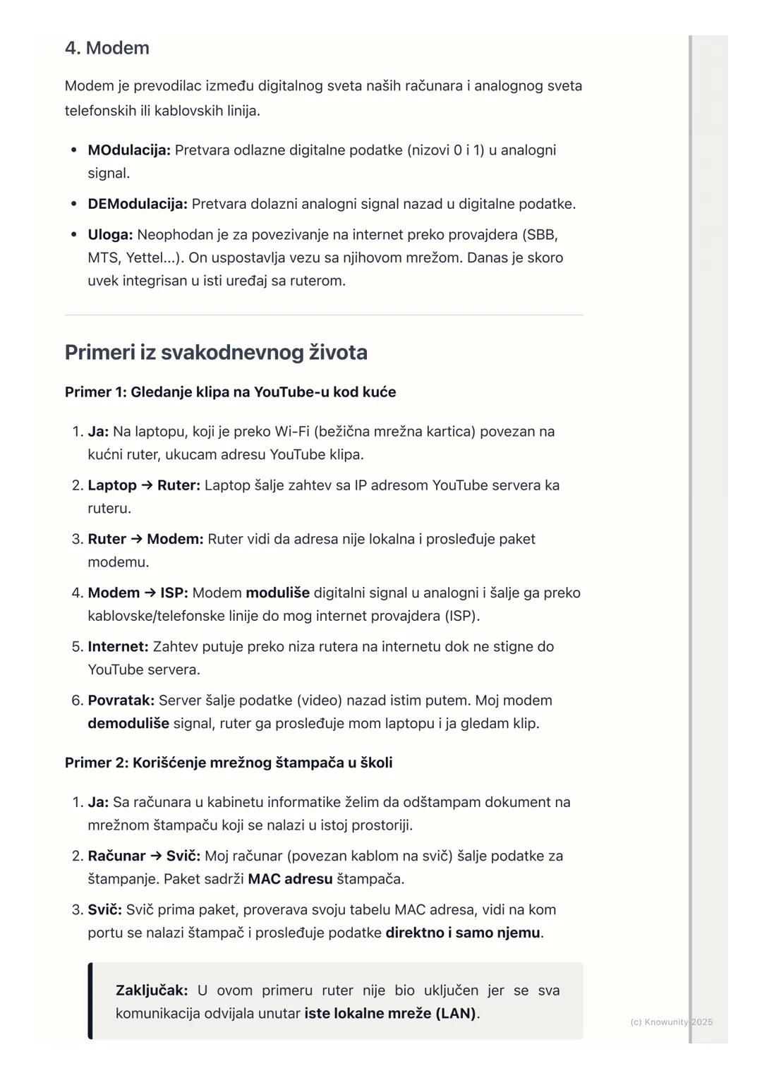 # Mrežna oprema

Uvod u mrežnu opremu

Mrežna oprema su svi fizički uređaji koji omogućavaju računarima i drugim
uređajima da se povežu i ko