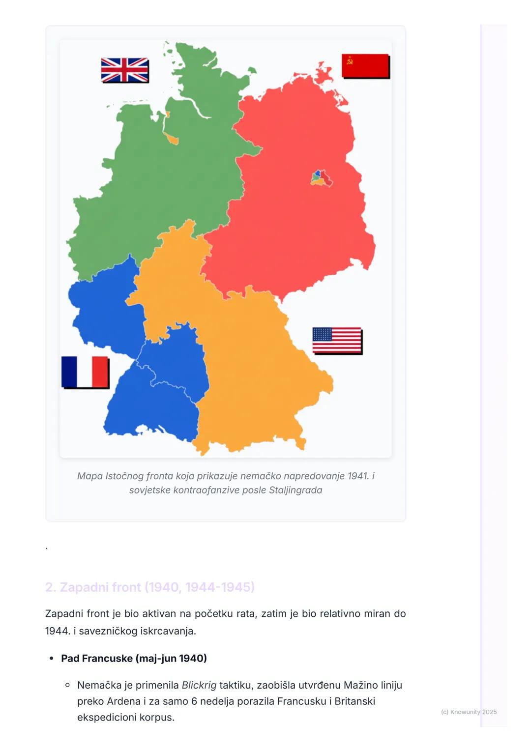# Glavni frontovi i ključne bitke

Uvodni pregled frontova

Drugi svetski rat je bio globalni sukob, što znači da su se borbe vodile na
više