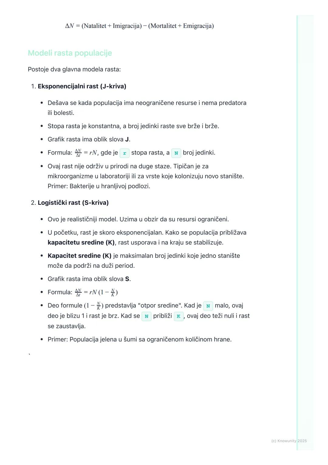 # Populaciona ekologija

Uvod u populacionu ekologiju

Populaciona ekologija je grana ekologije koja proučava populacije grupe
jedinki iste 