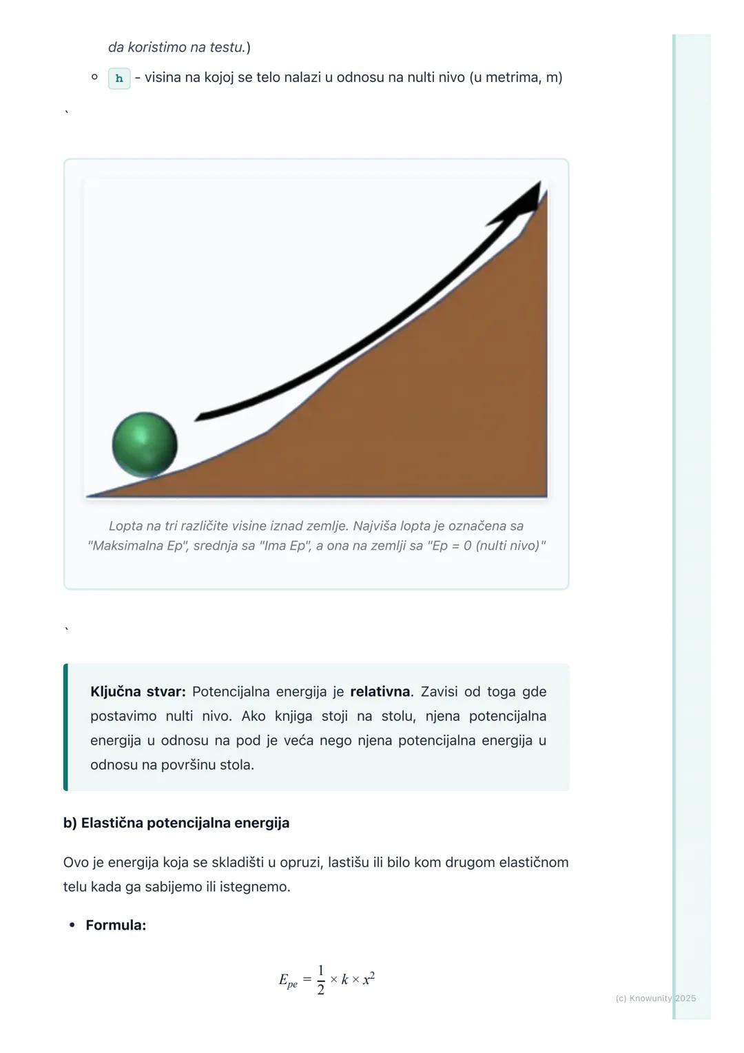 # Mehanička energija –
kinetička i potencijalna

Uvod u mehaničku energiju

Mehanička energija je zbir kinetičke i potencijalne energije tel