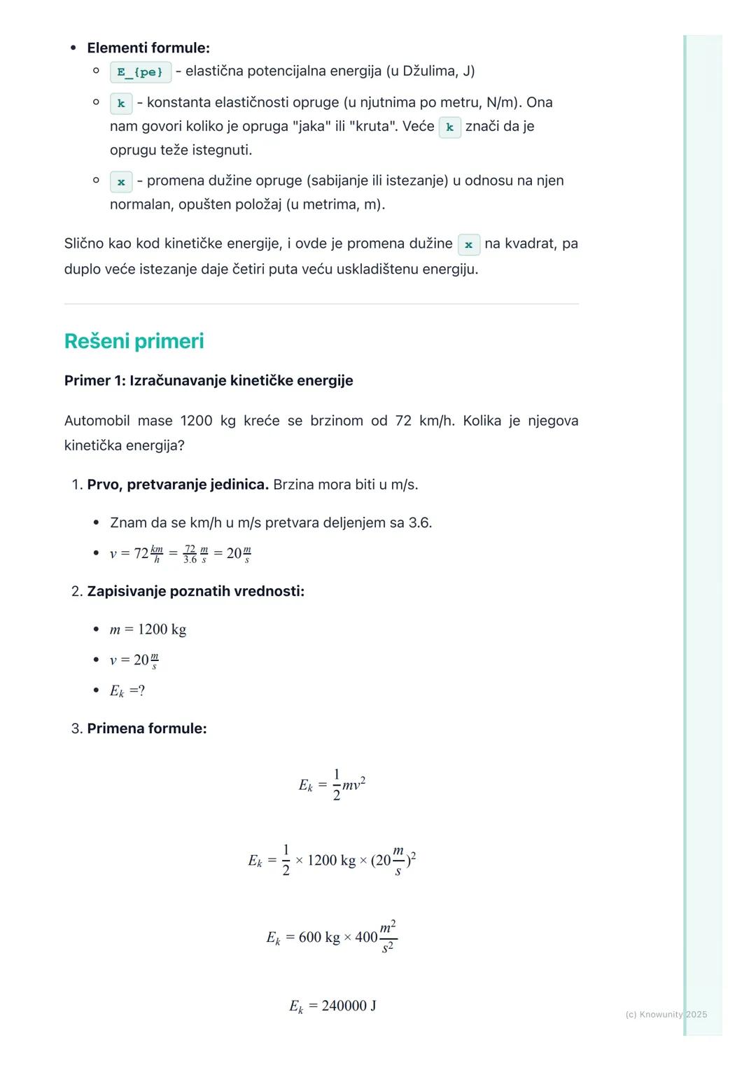 # Mehanička energija –
kinetička i potencijalna

Uvod u mehaničku energiju

Mehanička energija je zbir kinetičke i potencijalne energije tel