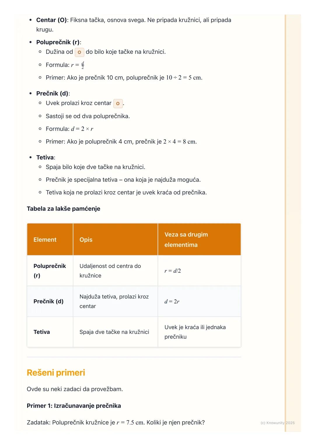 # Pojam kružnice i kruga, elementi

Uvod u kružnicu i krug

Kružnica i krug su jedne od osnovnih figura u geometriji. Svuda su oko nas -
toč