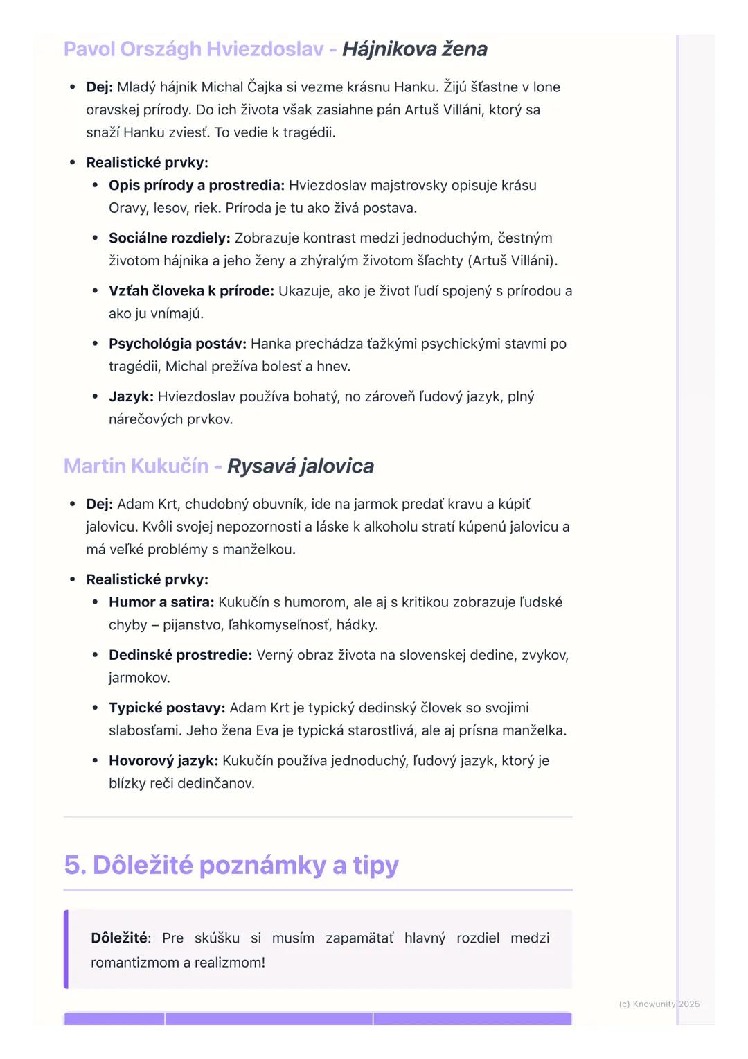 # Realizmus v slovenskej a
svetovej literatúre

1. Úvod do realizmu

Realizmus je dôležitý literárny smer, ktorý sa objavil v polovici 19. s