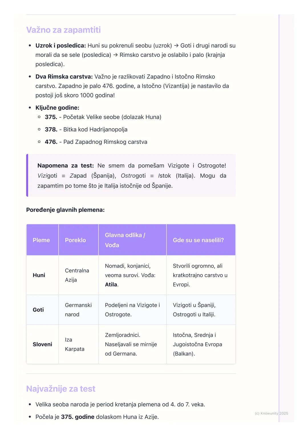 # Velika seoba naroda: Dolazak
novih plemena

Uvod: Šta je Velika seoba naroda?

Velika seoba naroda je period u istoriji (od 4. do 7. veka)