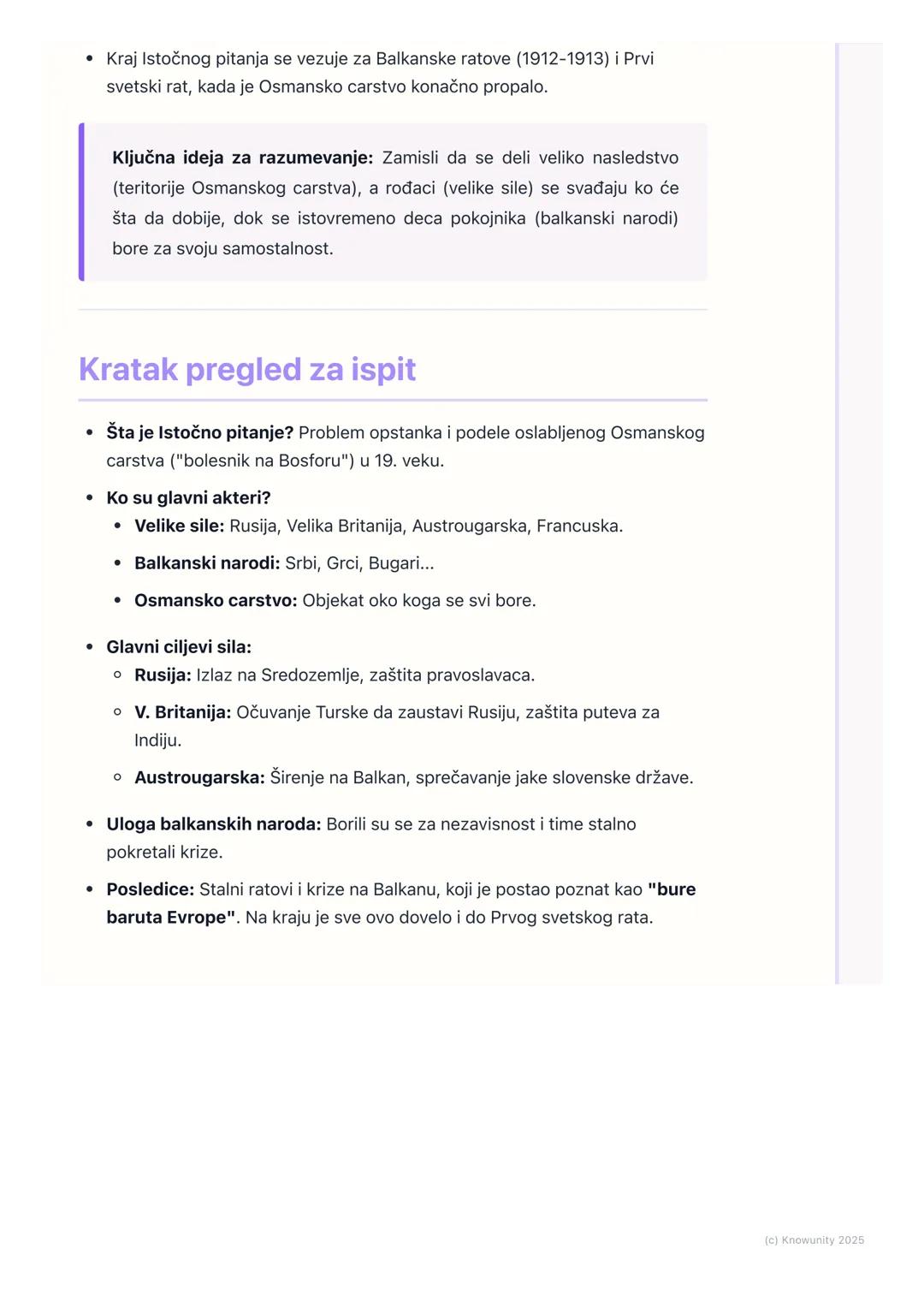 # Pojam Istočnog pitanja

## Uvod u Istočno pitanje

Istočno pitanje je naziv za skup problema i kriza koji su se dešavali u 19. i
početkom 