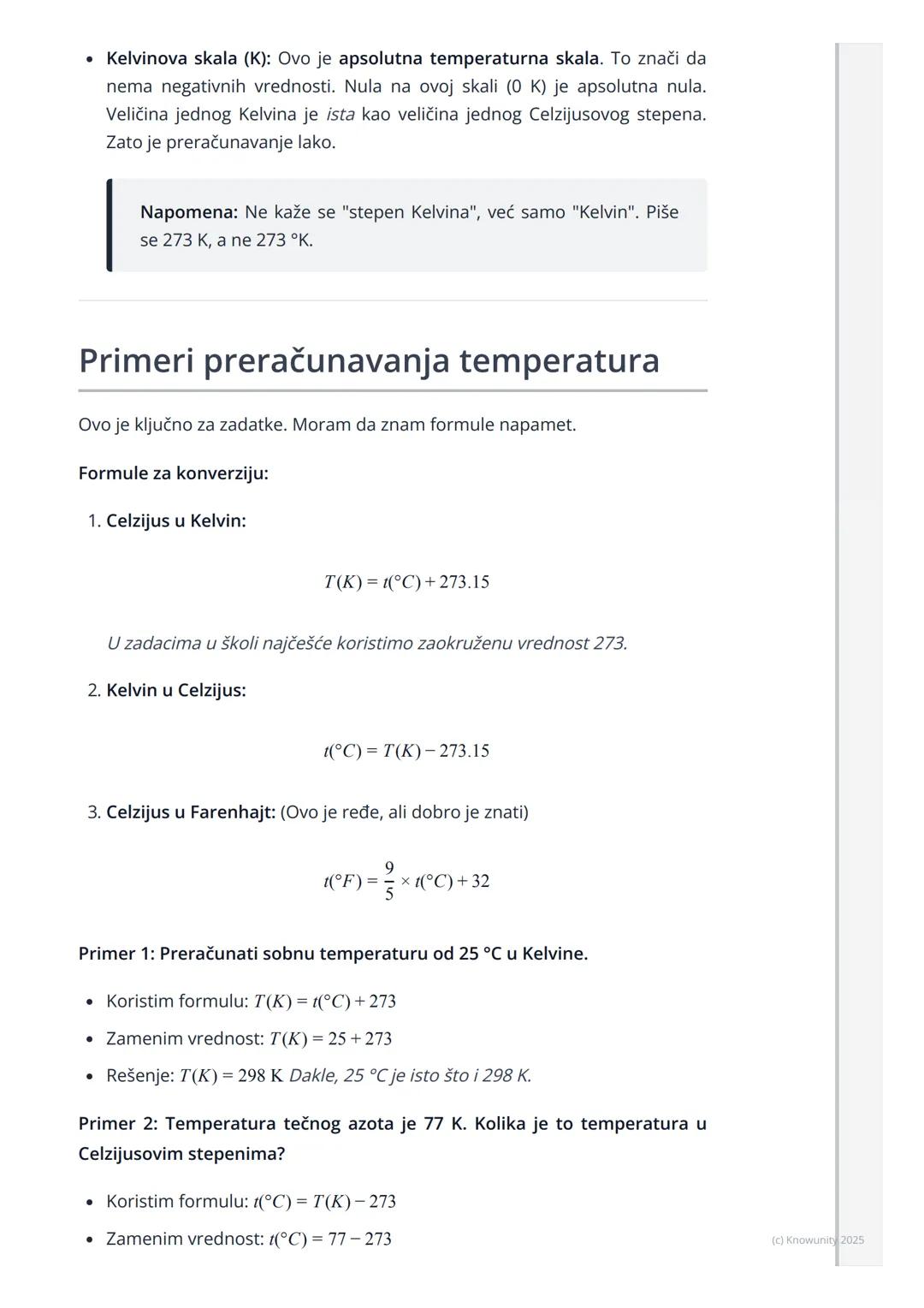 # Temperatura i termometri

Uvod u temperaturu

Temperatura je fizička veličina koja opisuje koliko je neko telo toplo ili
hladno. To je mer