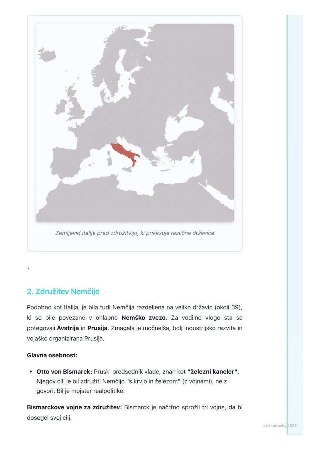 # Nacionalna gibanja in
nastanek novih držav (Italija,
Nemčija, Slovenci)

Uvod: Nacionalna gibanja v 19. stoletju

V 19. stoletju se je po 
