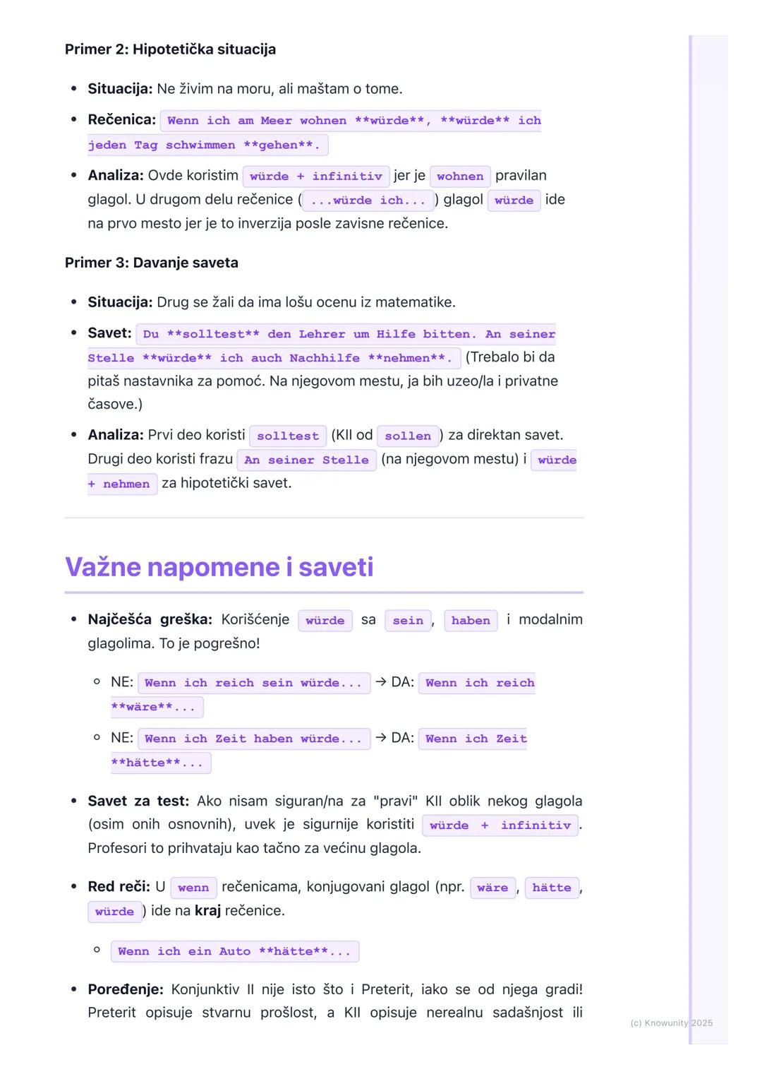 # Konjunktiv II za želje i
hipotetičke situacije

Uvod u Konjunktiv II

Konjunktiv II je glagolski način koji koristimo da izrazimo nešto št