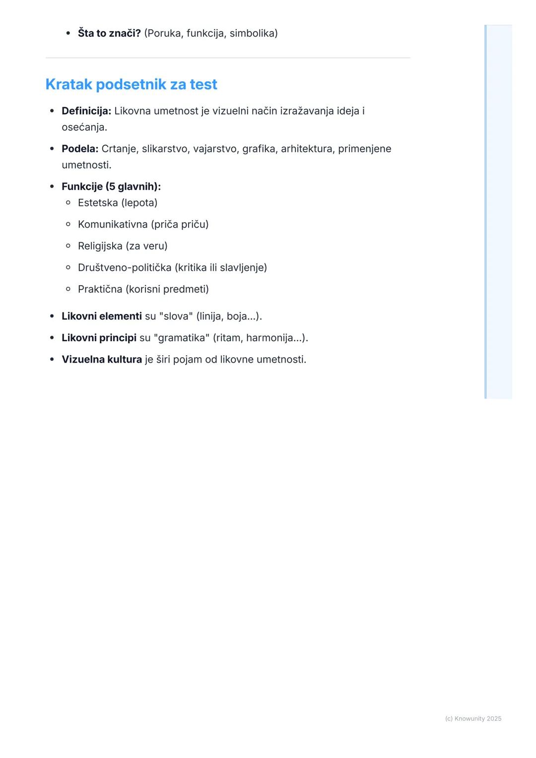 # Šta je likovna umetnost?

Šta je likovna umetnost? Uvodni pregled

Likovna umetnost je način na koji ljudi izražavaju svoje ideje, osećanj