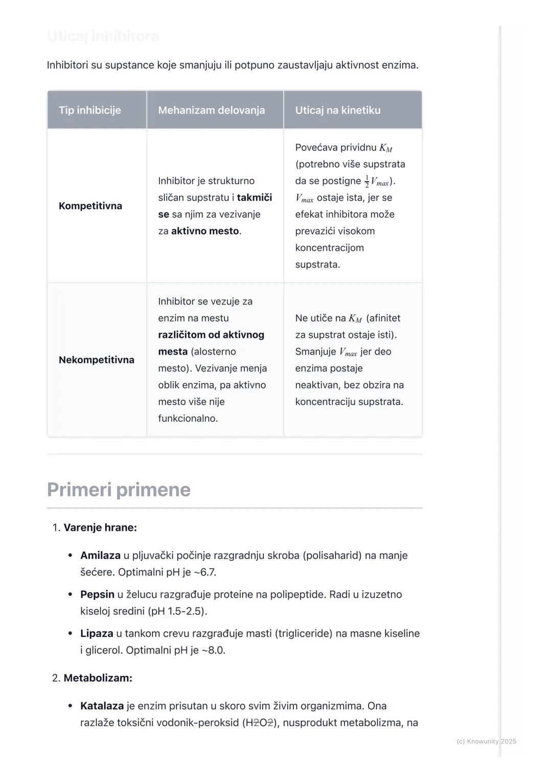 # Enzimi

Uvod u enzime

Enzimi su proteini (uglavnom globularni, mada postoje i neki RNK molekuli sa
katalitičkom funkcijom - ribozimi) koj