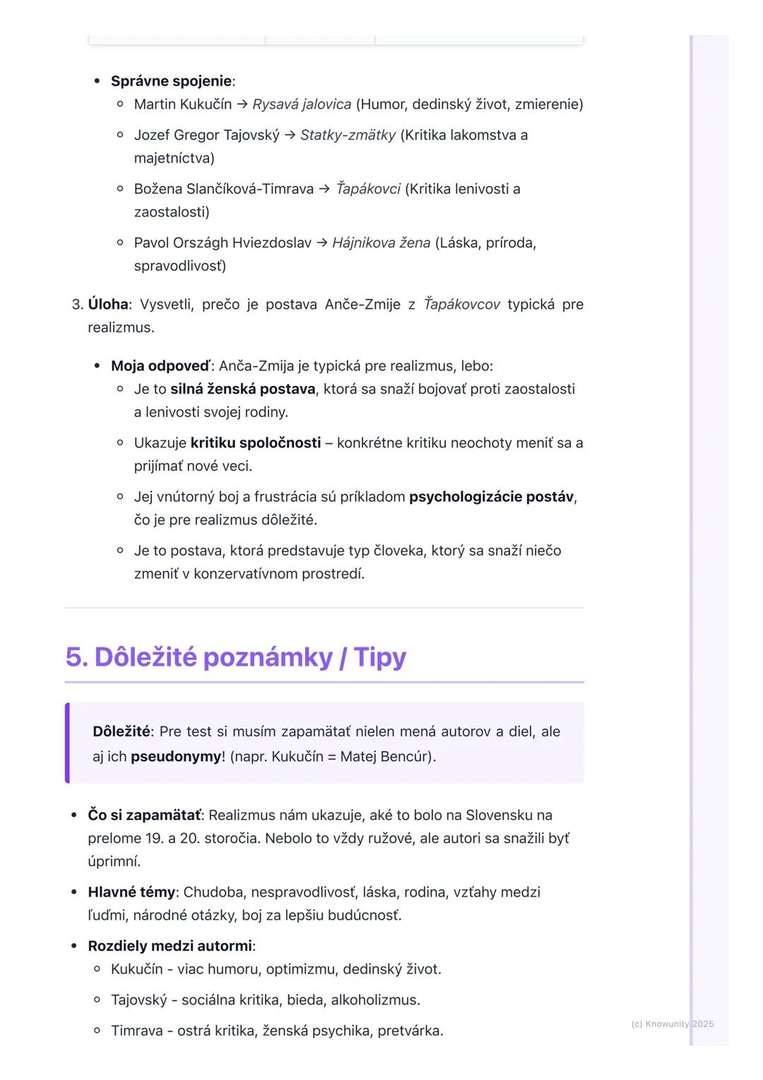 # Slovenský realizmus a jeho
predstavitelia

1.  Úvod do slovenského realizmu

Slovenský realizmus je dôležité obdobie v našej literatúre, k