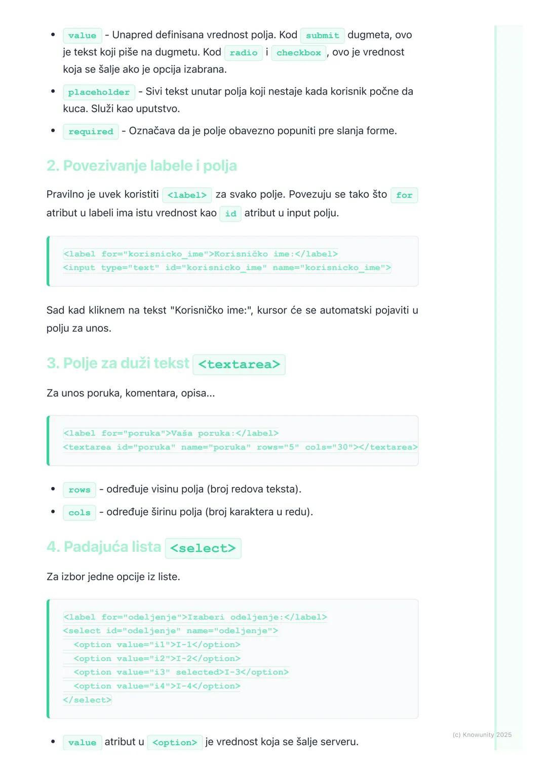 # HTML-forme

Uvod u HTML forme

HTML forme (obrasci) su ključni deo interaktivnih veb stranica. Služe za
prikupljanje podataka od korisnika