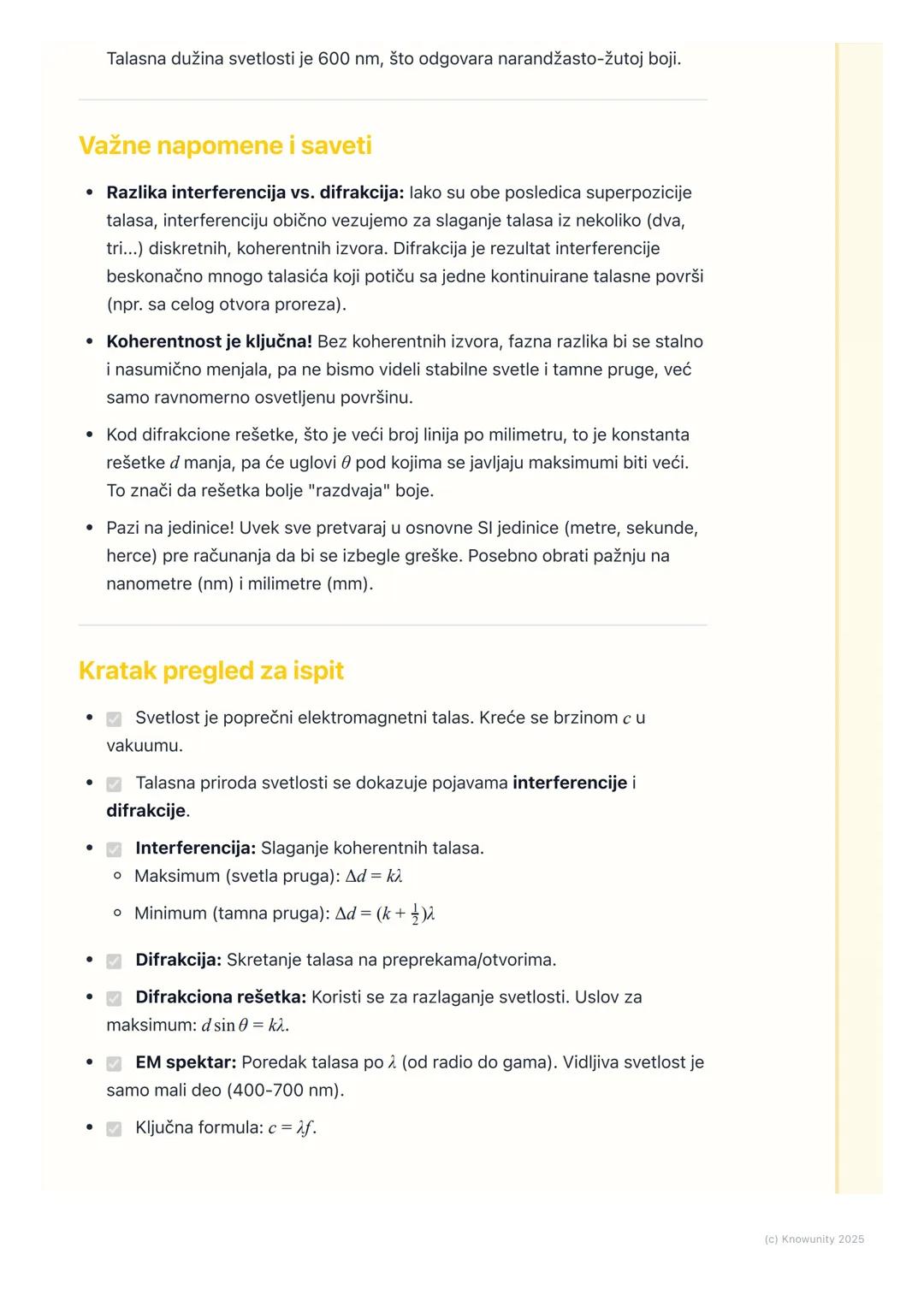 # Svetlosni talasi

Uvod u svetlosne talase

Svetlost se dugo proučavala i postojale su dve teorije o njenoj prirodi:
korpuskularna (čestičn