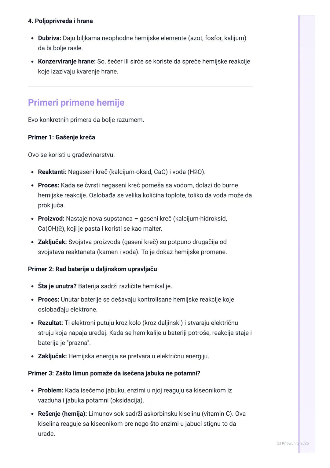 # Značaj hemije

Uvod - zašto je hemija važna?

Hemija je svuda oko nas, ne samo u laboratoriji sa epruvetama. To je nauka koja
proučava od 