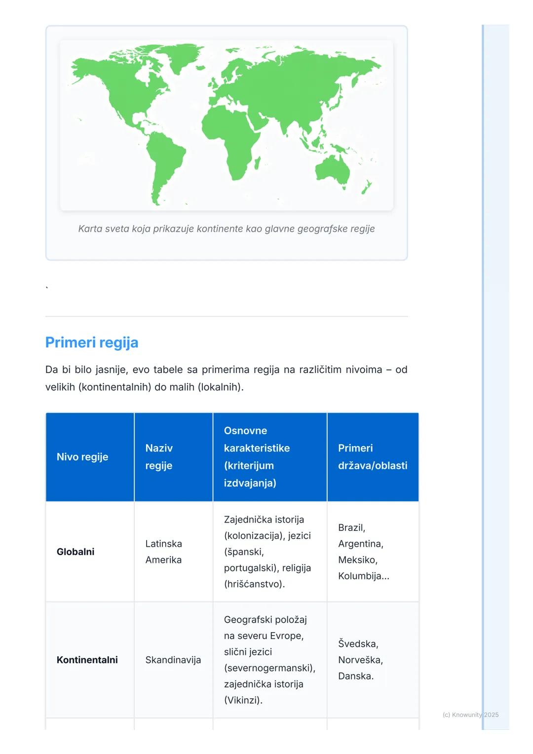 # Šta je regionalna geografija

Uvod u regionalnu geografiju

Regionalna geografija je grana geografije koja proučava različite delove
(regi