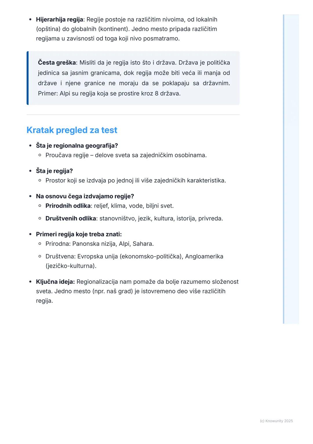 # Šta je regionalna geografija

Uvod u regionalnu geografiju

Regionalna geografija je grana geografije koja proučava različite delove
(regi