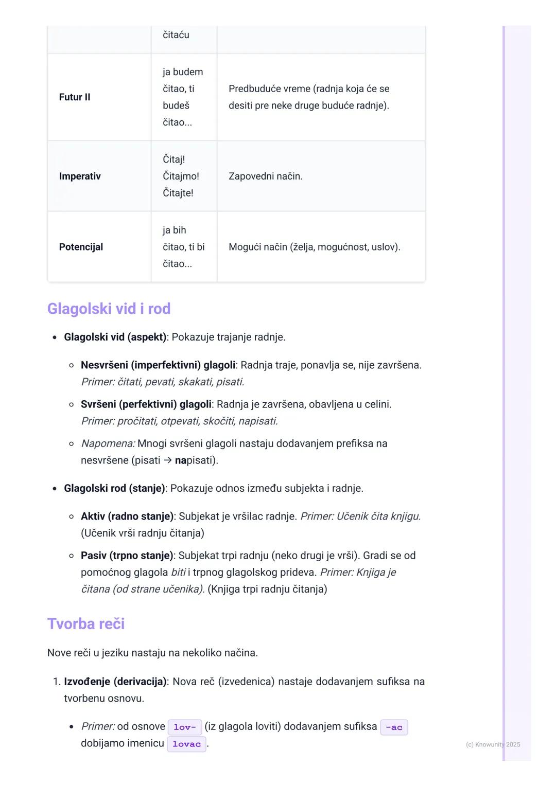 # Morfologija (Nauka o oblicima
reči)

Morfologija - nauka o oblicima reči

Morfologija je deo gramatike koji proučava vrste reči i njihove 