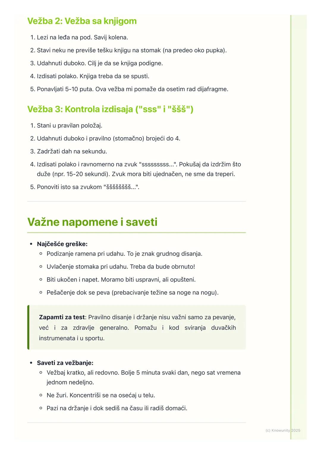 # Pravilno disanje i držanje

Uvod u pravilno disanje i držanje

Da bismo lepo pevali, nije dovoljno samo da znamo melodiju i tekst pesme.
N