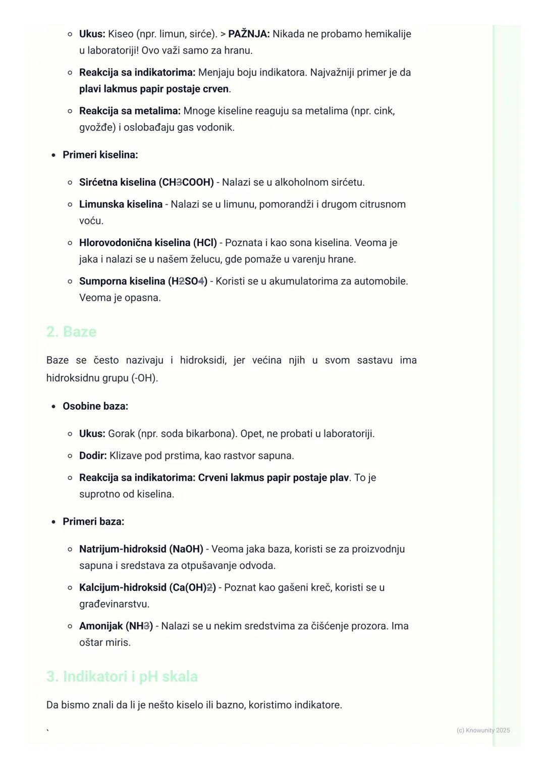 # Kiseline, baze i soli (uvod)

Uvod u kiseline, baze i soli

Ovo su tri važne grupe hemijskih jedinjenja koje srećemo svaki dan. Na primer,