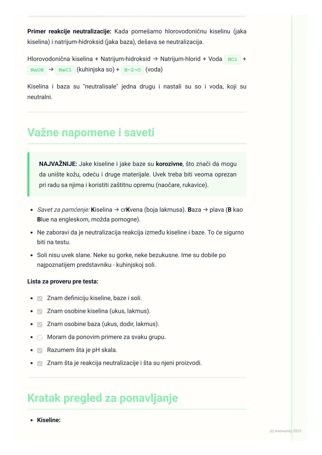 # Kiseline, baze i soli (uvod)

Uvod u kiseline, baze i soli

Ovo su tri važne grupe hemijskih jedinjenja koje srećemo svaki dan. Na primer,