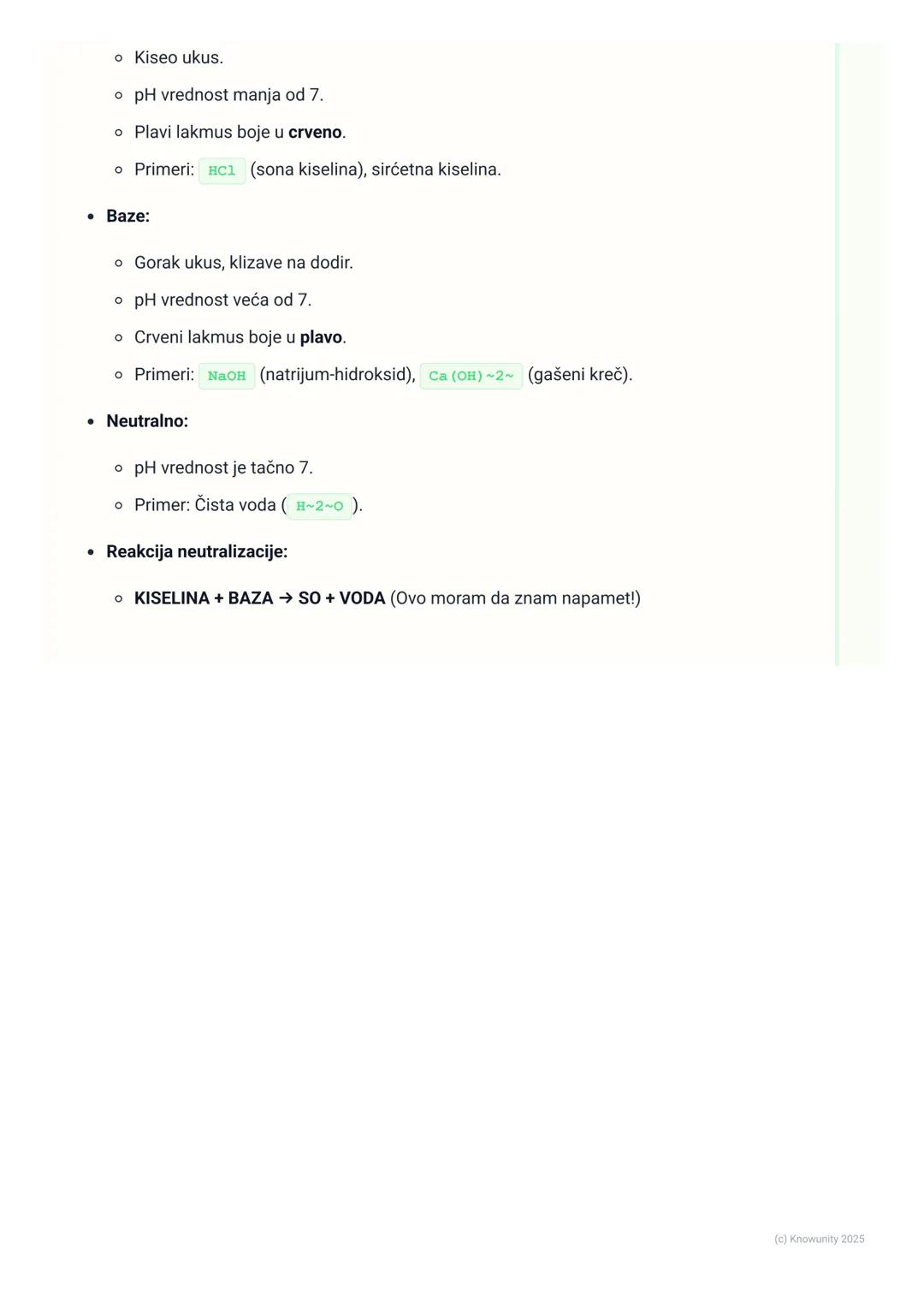 # Kiseline, baze i soli (uvod)

Uvod u kiseline, baze i soli

Ovo su tri važne grupe hemijskih jedinjenja koje srećemo svaki dan. Na primer,