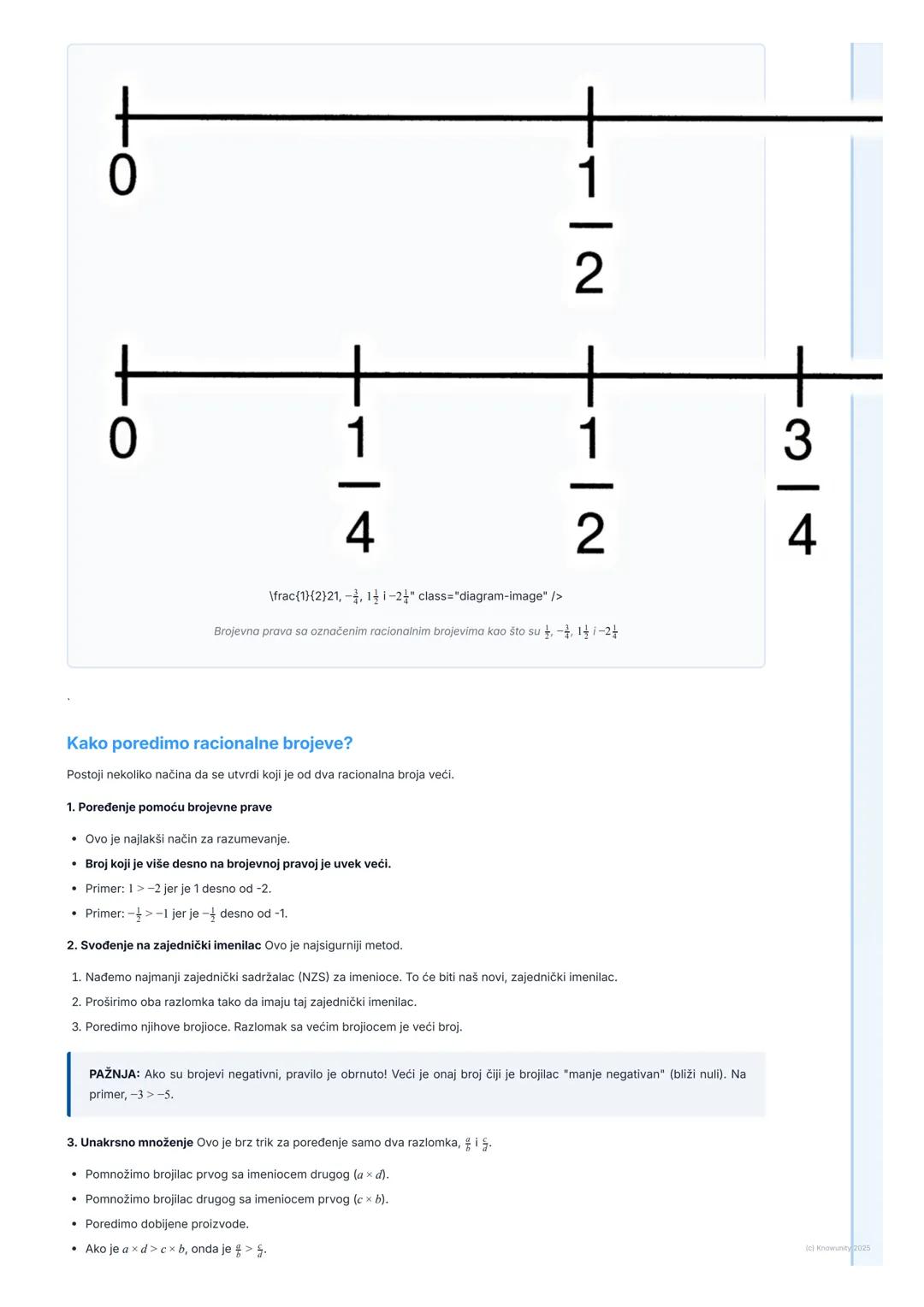 # Pojam i poređenje racionalnih brojeva

## Uvod u racionalne brojeve

Racionalni brojevi su proširenje svega što smo do sada učili o brojev