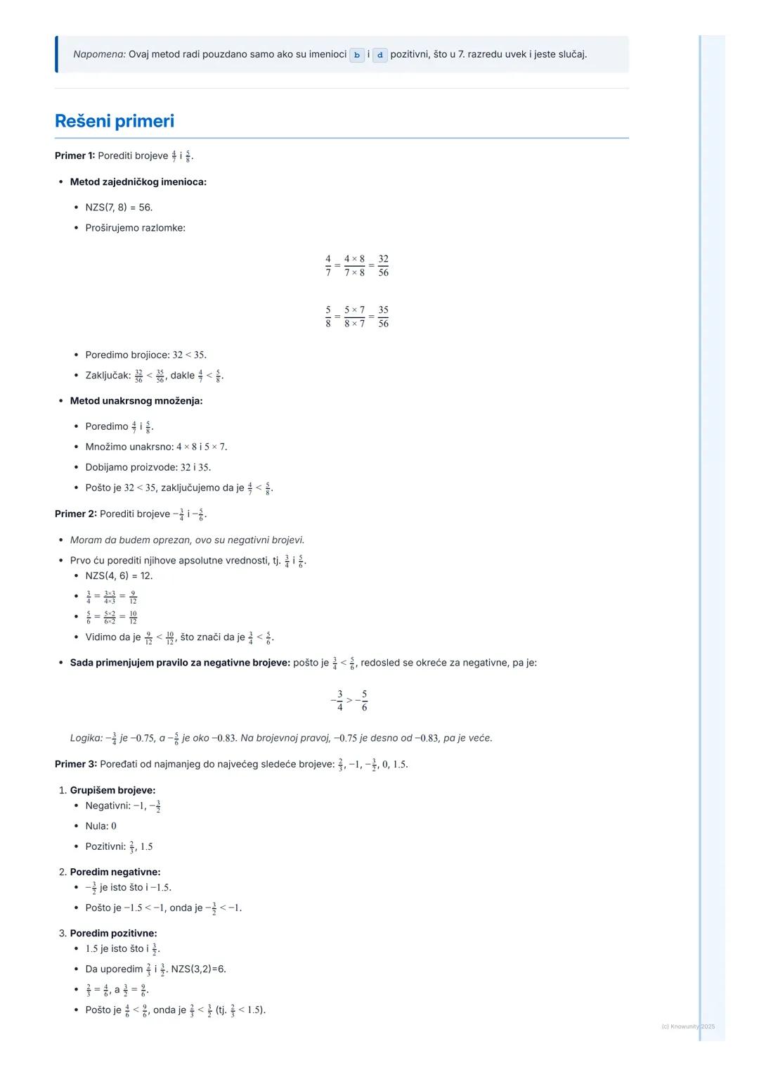 # Pojam i poređenje racionalnih brojeva

## Uvod u racionalne brojeve

Racionalni brojevi su proširenje svega što smo do sada učili o brojev