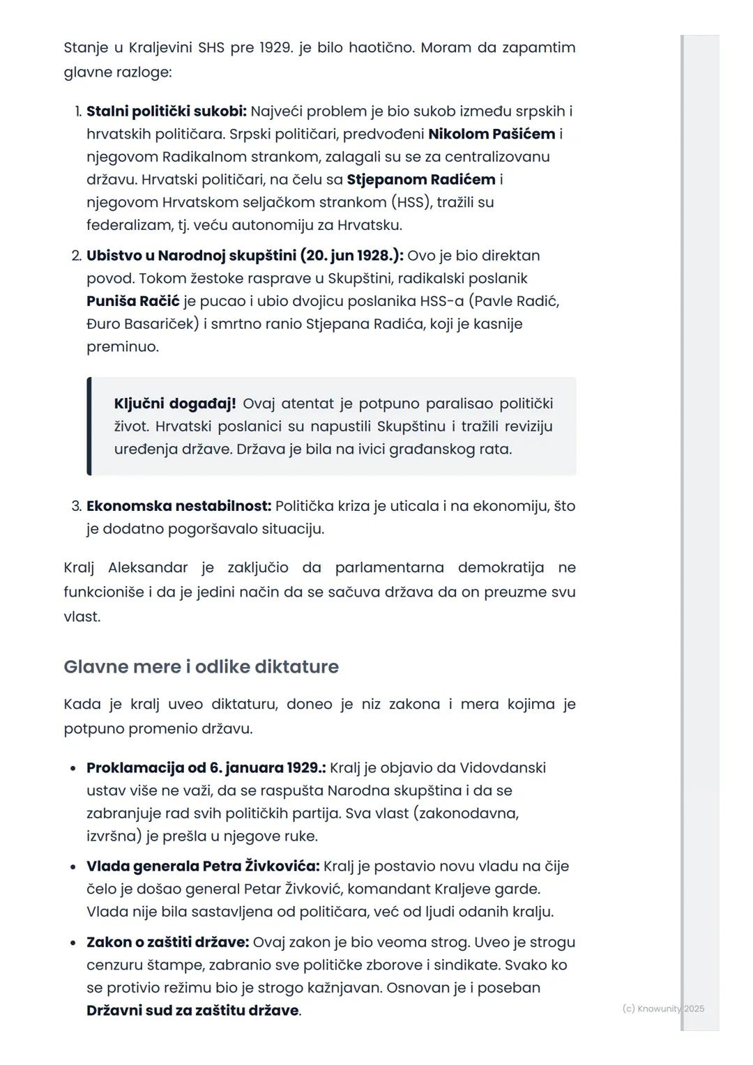 # Šestojanuarska diktatura

Uvod u šestojanuarsku diktaturu

Šestojanuarska diktatura je period u istoriji Kraljevine SHS kada je kralj
Alek