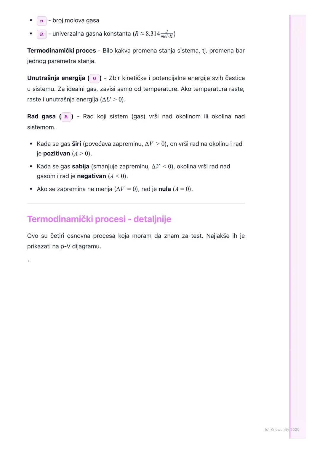 # Termodinamički sistemi i
procesi

Uvod u termodinamičke sisteme

Termodinamika se bavi proučavanjem toplote, rada i energije. Termodinamič