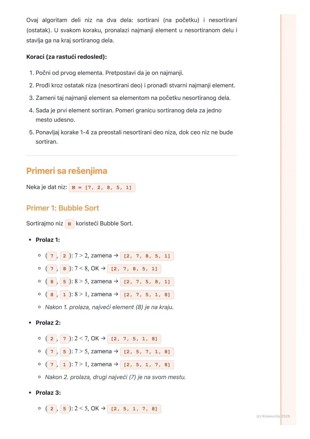 # Algoritmi sortiranja i
pretraživanja

Uvod u algoritme sortiranja i pretraživanja

Algoritmi sortiranja i pretraživanja su osnovni koncept