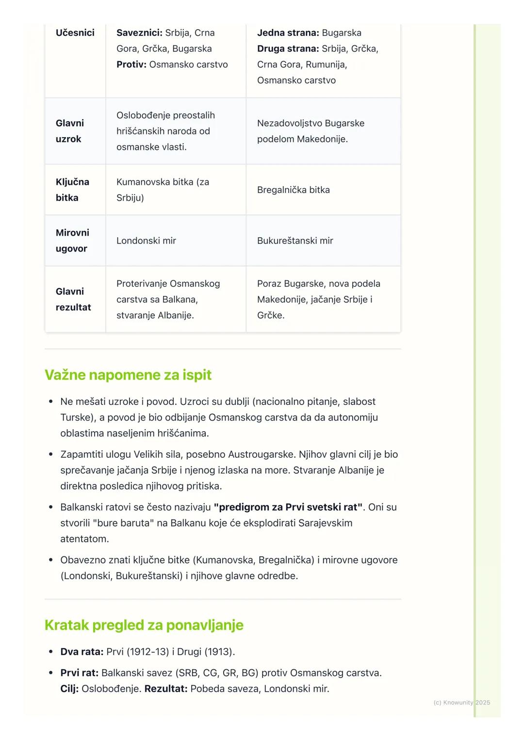 # Balkanski ratovi

Uvod u Balkanske ratove

Balkanski ratovi (1912-1913) su ključni događaji koji su prethodili Prvom
svetskom ratu. To su 