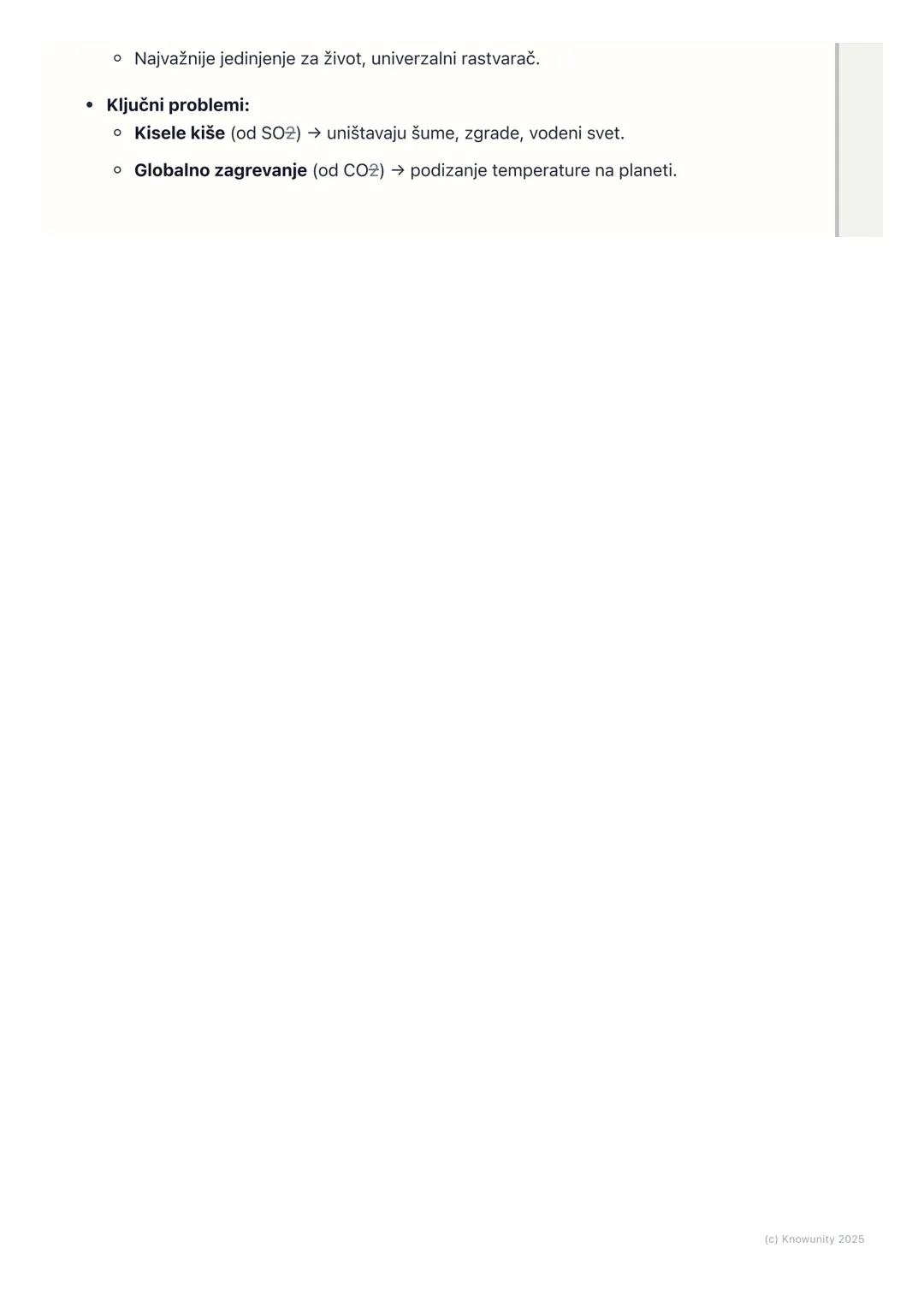 # Značajni oksidi

Uvod u značajne okside

Oksidi su svuda oko nas. Neki su bezopasni, a neki su veoma važni jer imaju
veliki uticaj na živo