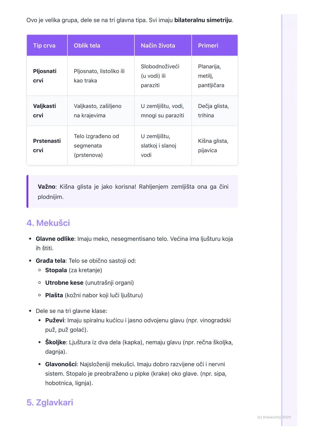 # Beskičmenjaci

Uvod u beskičmenjake

Beskičmenjaci su životinje koje nemaju kičmu, odnosno kičmeni stub. Oni čine
ogromnu većinu svih živo
