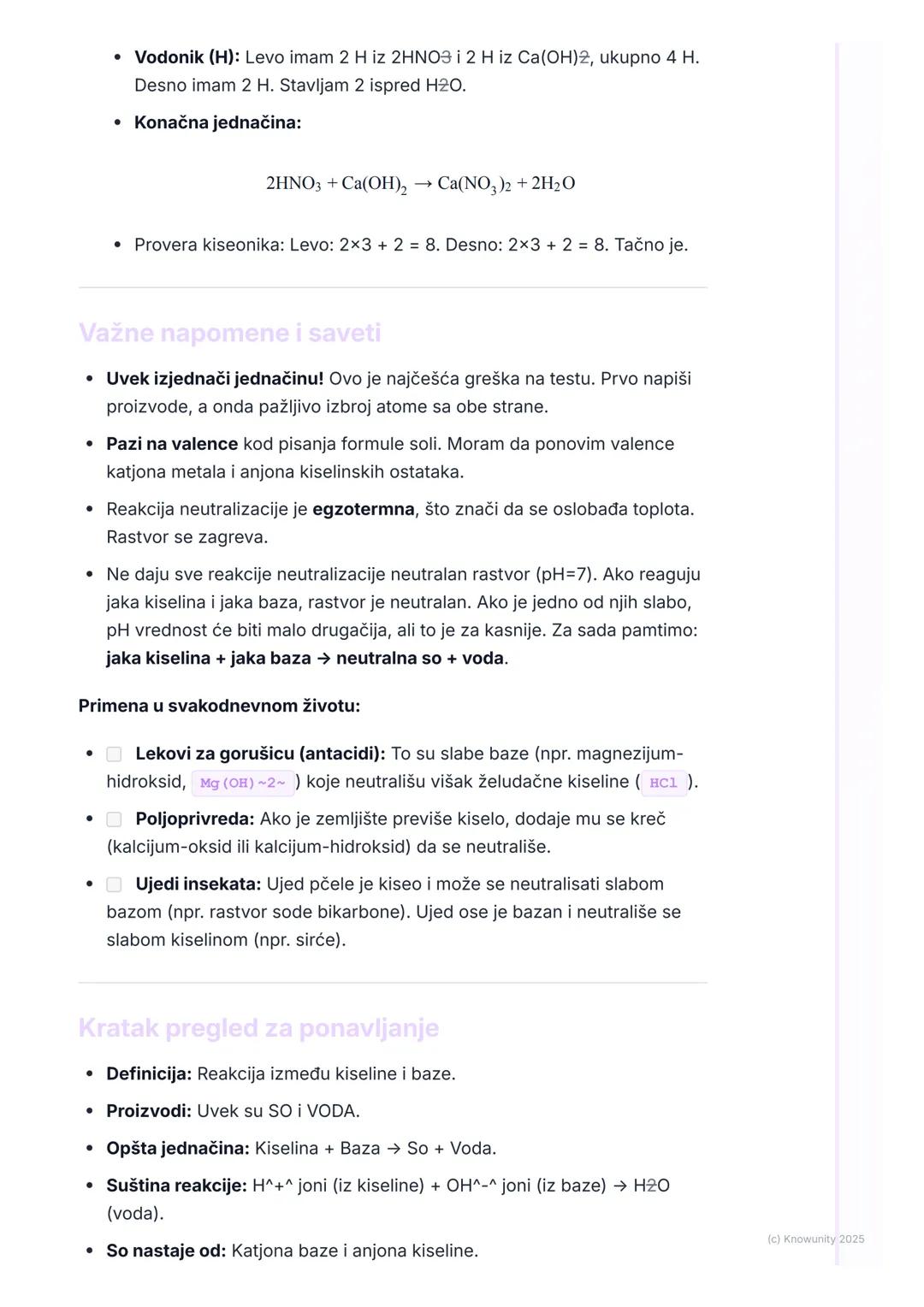 # Neutralizacija

Šta je neutralizacija?

Neutralizacija je hemijska reakcija između kiseline i baze. U ovoj reakciji,
kiselina i baza reagu