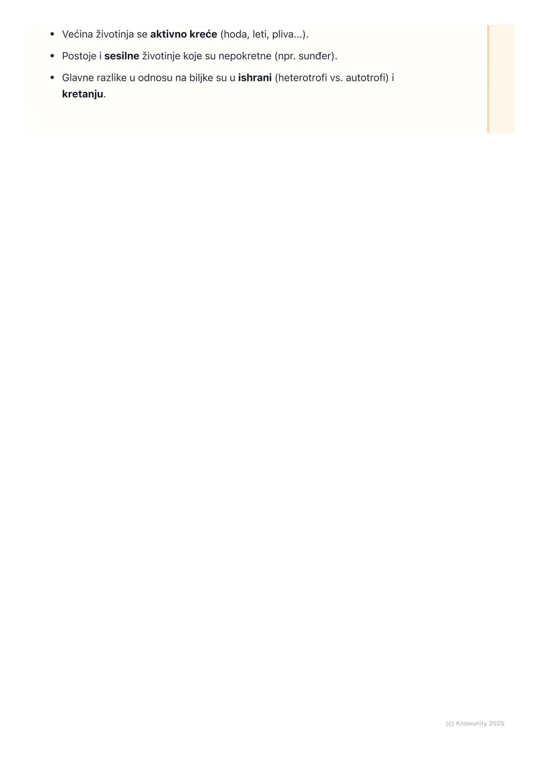 # Opšte Karakteristike Životinja

Uvod: Šta su životinje?

Životinje su živa bića koja čine jedno od carstava u prirodi. One su svuda oko
na