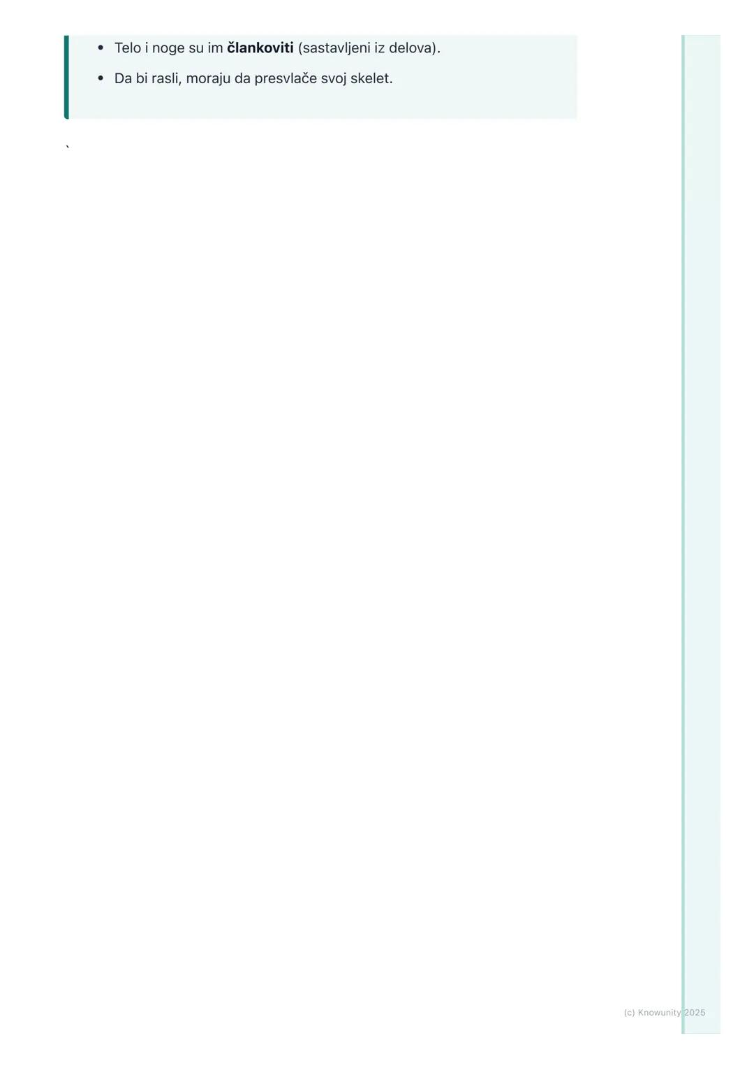 # Beskičmenjaci

Uvod u beskičmenjake

Beskičmenjaci su životinje koje nemaju kičmu ni unutrašnji koštani skelet. Oni
čine najveću grupu živ