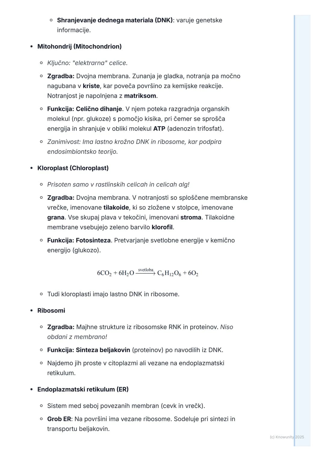# Zgradba in delovanje celice

Uvod v zgradbo celice

Celica je osnovna gradbena in dejavna enota vseh živih bitij. Vse, kar se
dogaja v org
